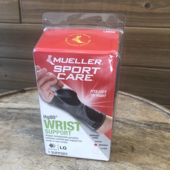 MLR Sports Medicine Hg80 Wrist Support, Black, Large - Picture 2 of 6